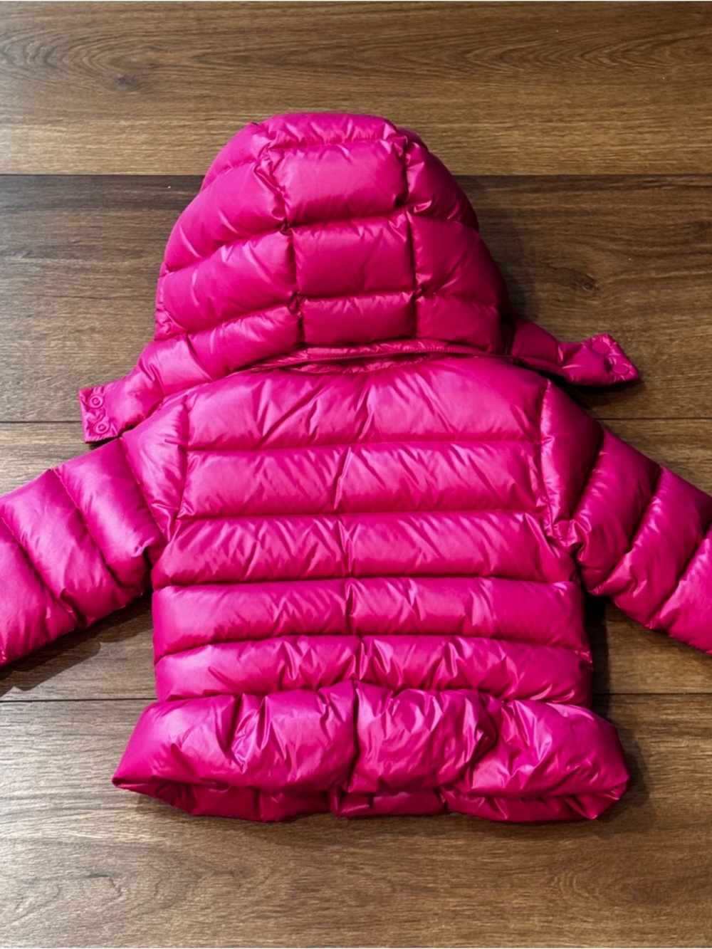 Polo Ralph Lauren Pink Puffer Jacket with Hood Toddler 3T Excellent Condition - Picture 2 of 4